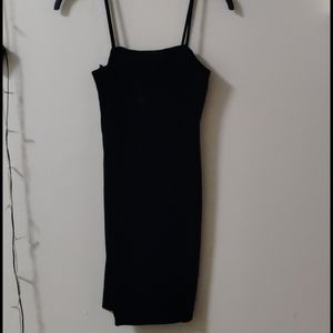 Little black velvet dress